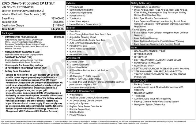 2025 Chevrolet Equinox EV LT's photo