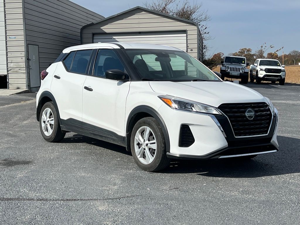 Used 2021 Nissan Kicks S with VIN 3N1CP5BVXML494622 for sale in Shelbyville, TN
