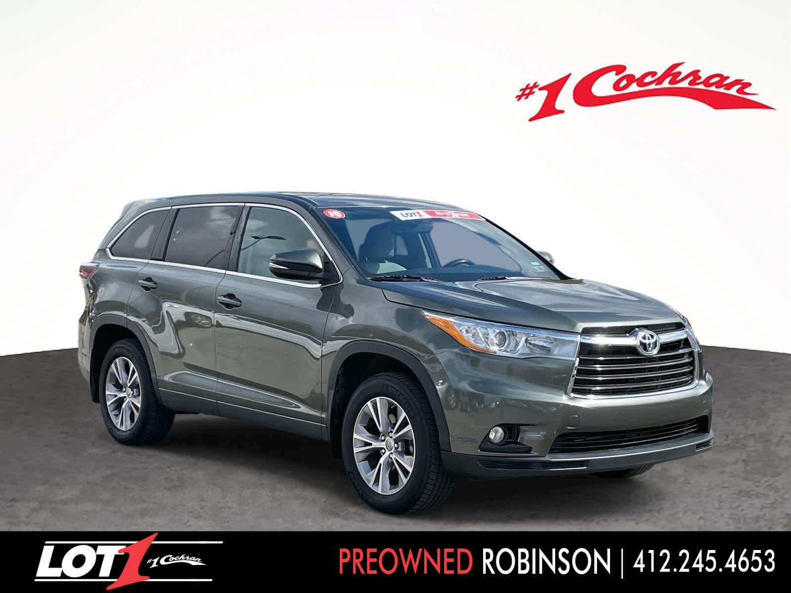 2015 Toyota Highlander LE Plus