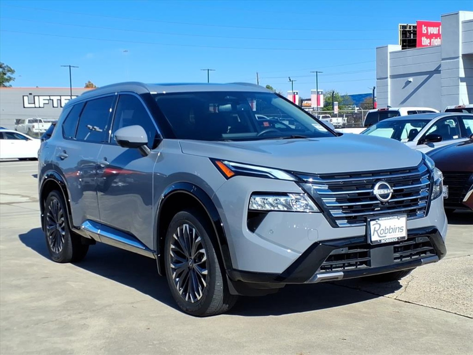 2024 Nissan Rogue Platinum Gray at TX Auto Group