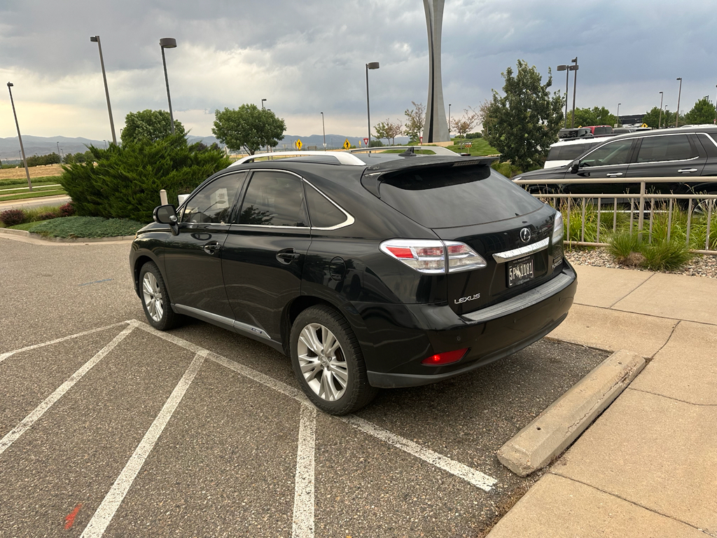 Used 2010 Lexus RX 450h with VIN JTJBC1BA7A2408123 for sale in Loveland, CO