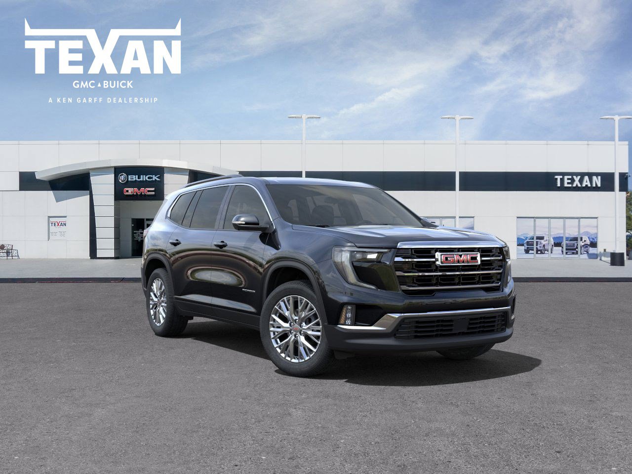New 2025 Ebony Twilight Metallic GMC Elevation image 1