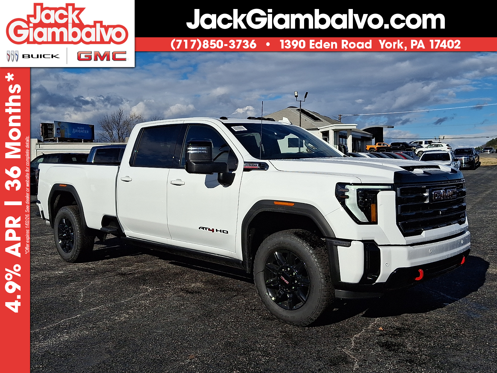 2026 GMC Sierra 2500HD AT4's photo