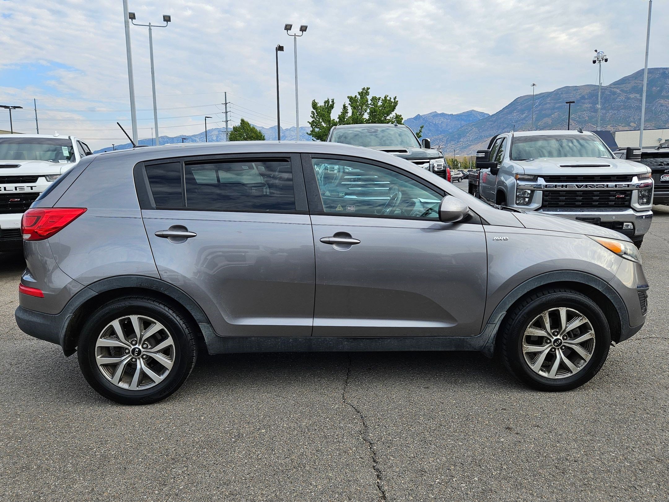 Used 2015 Kia Sportage LX with VIN KNDPBCACXF7718402 for sale in American Fork, UT