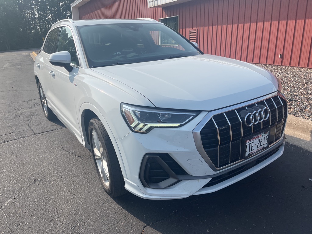 Used 2021 Audi Q3 S Line Premium Plus with VIN WA1EECF34M1015539 for sale in Apple Valley, Minnesota