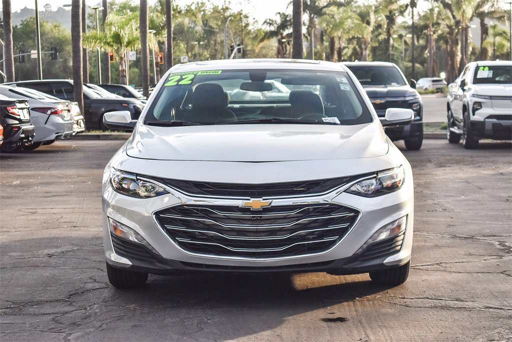 Used 2022 Chevrolet Malibu 1LT with VIN 1G1ZD5ST1NF171692 for sale in Santa Barbara, CA