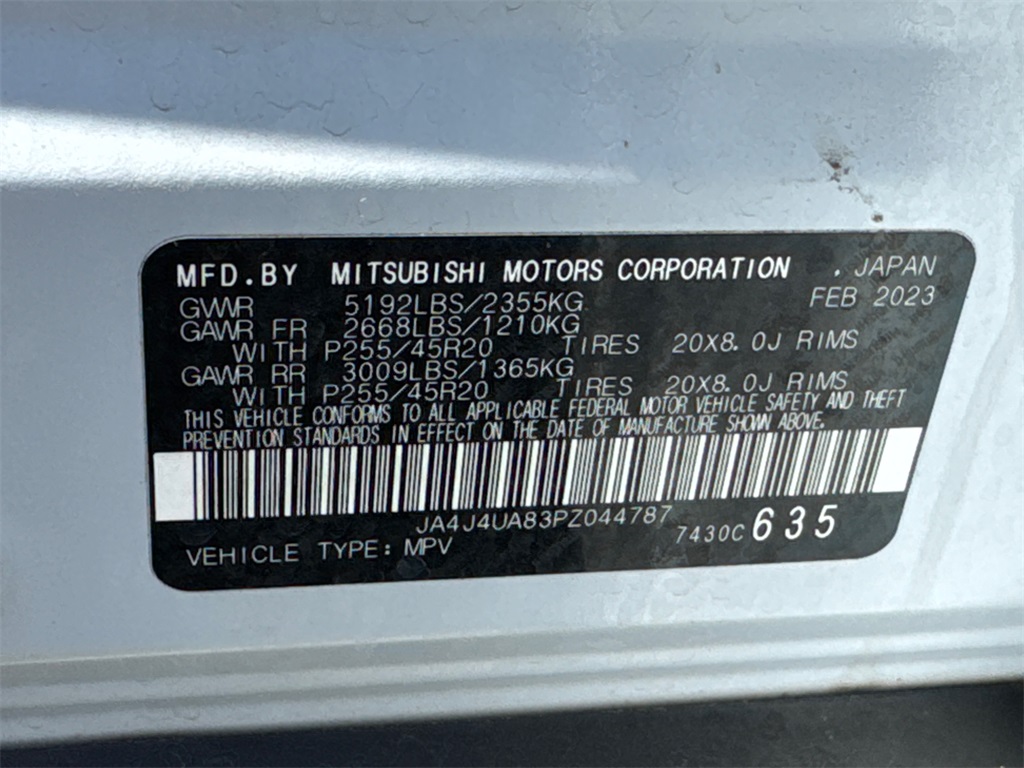 2023 Mitsubishi Outlander SE Black Edition photo 32