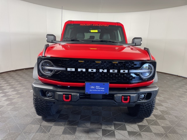Certified 2023 Ford Bronco 4-Door Wildtrak with VIN 1FMEE5DP6PLB52722 for sale in Shakopee, Minnesota