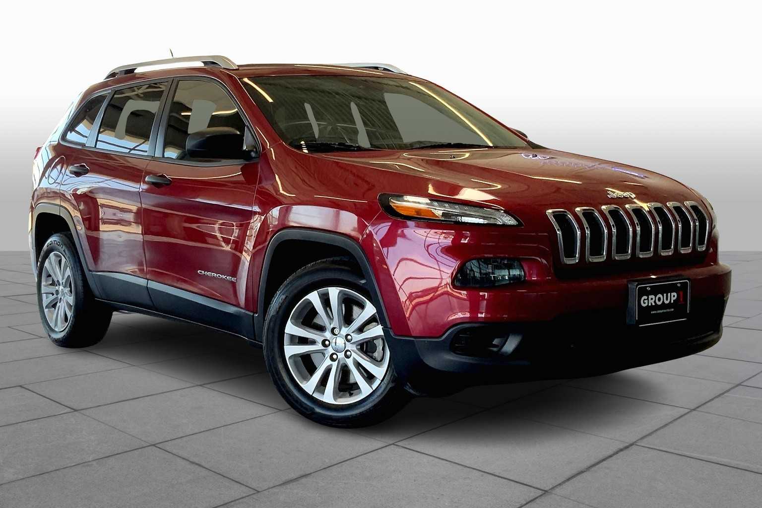 Used 2015 Jeep Cherokee Sport with VIN 1C4PJLAB1FW658056 for sale in Denton, TX