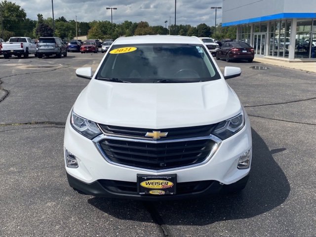 Used 2021 Chevrolet Equinox LT with VIN 3GNAXKEVXMS178407 for sale in Beloit, WI