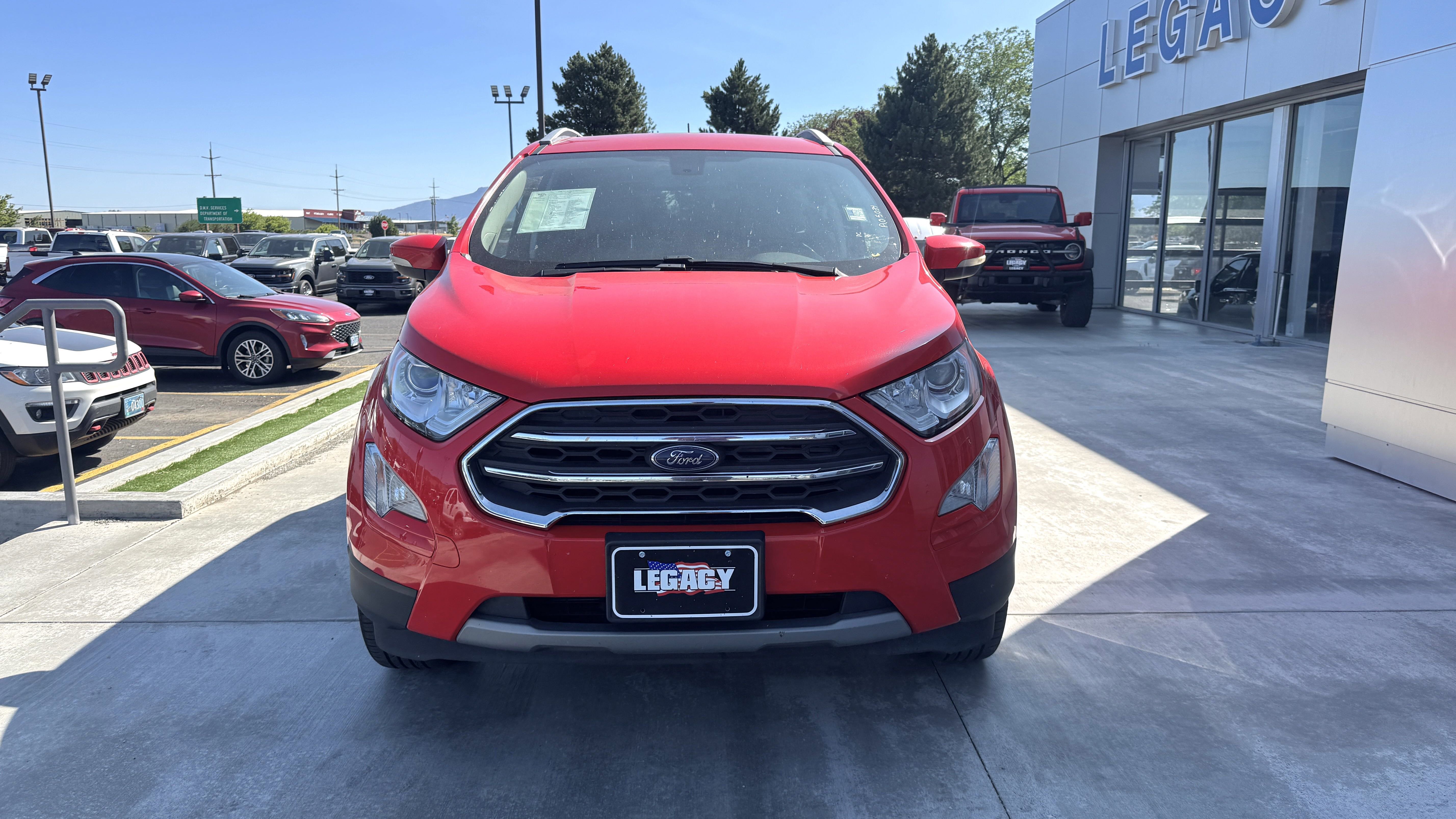 Used 2020 Ford Ecosport Titanium with VIN MAJ6S3KLXLC353187 for sale in La Grande, OR