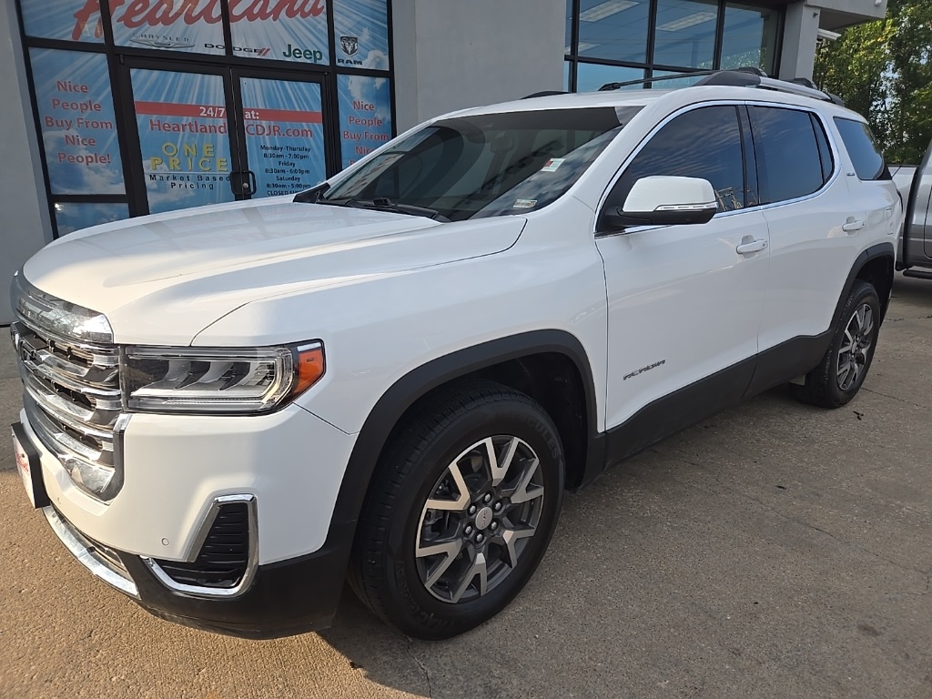 Used 2022 GMC Acadia SLE with VIN 1GKKNRL42NZ101707 for sale in Kansas City