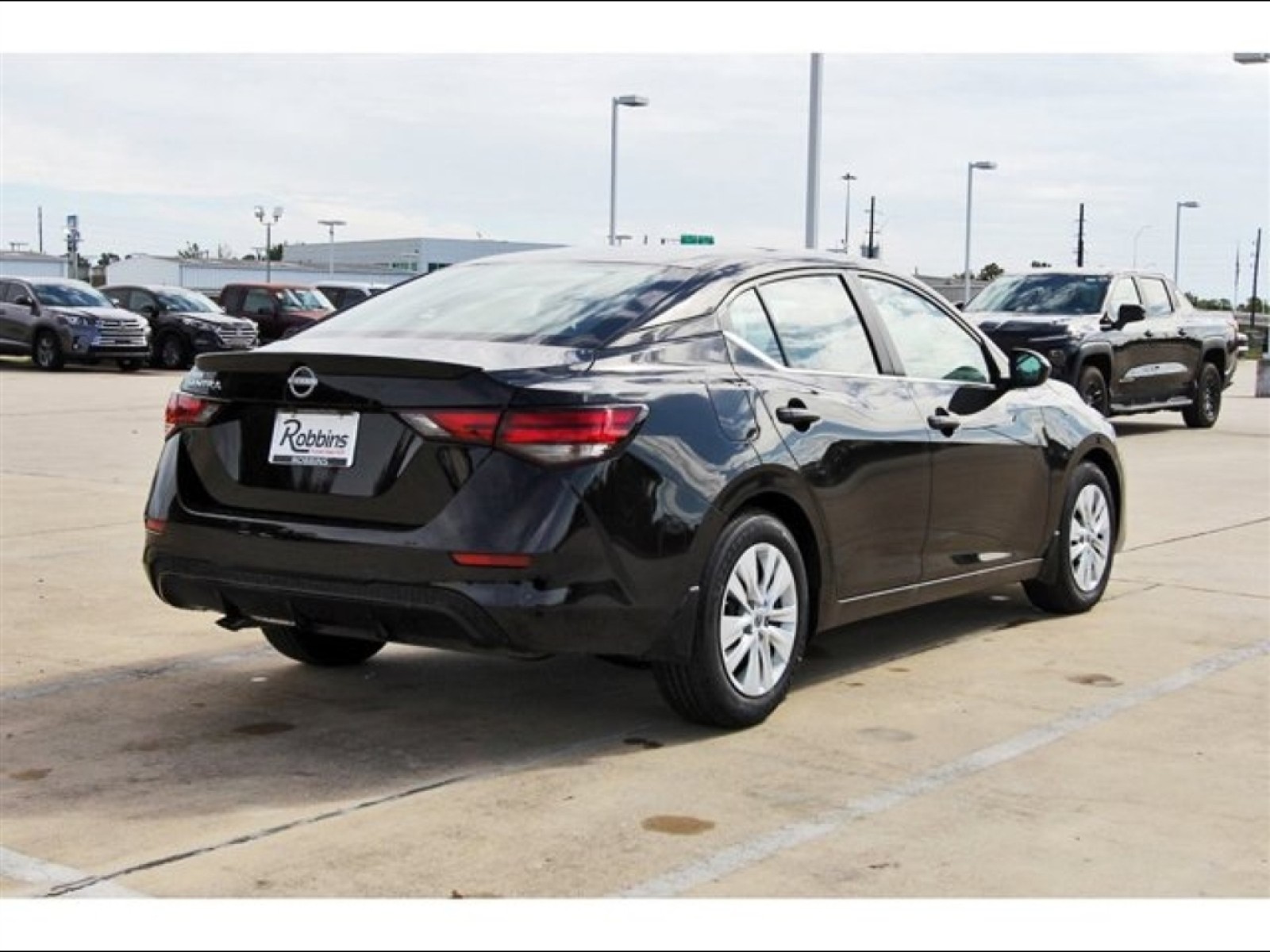 2025 Nissan Sentra S Black at Robbins Nissan