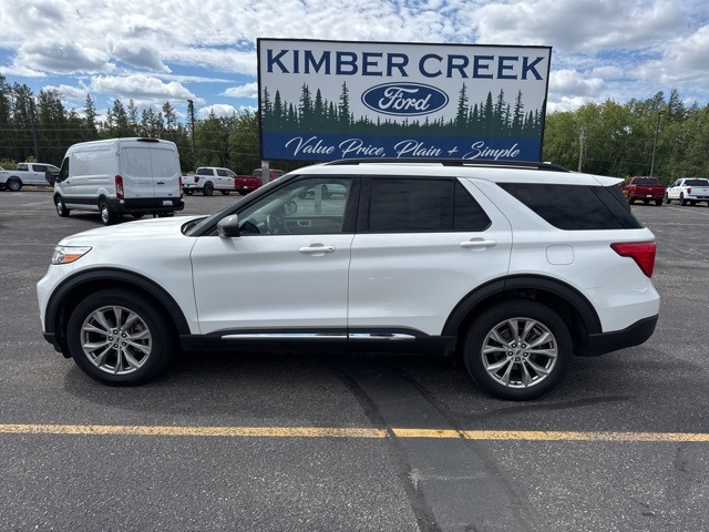 Used 2023 Ford Explorer XLT with VIN 1FMSK8DHXPGB30172 for sale in Pine River, Minnesota