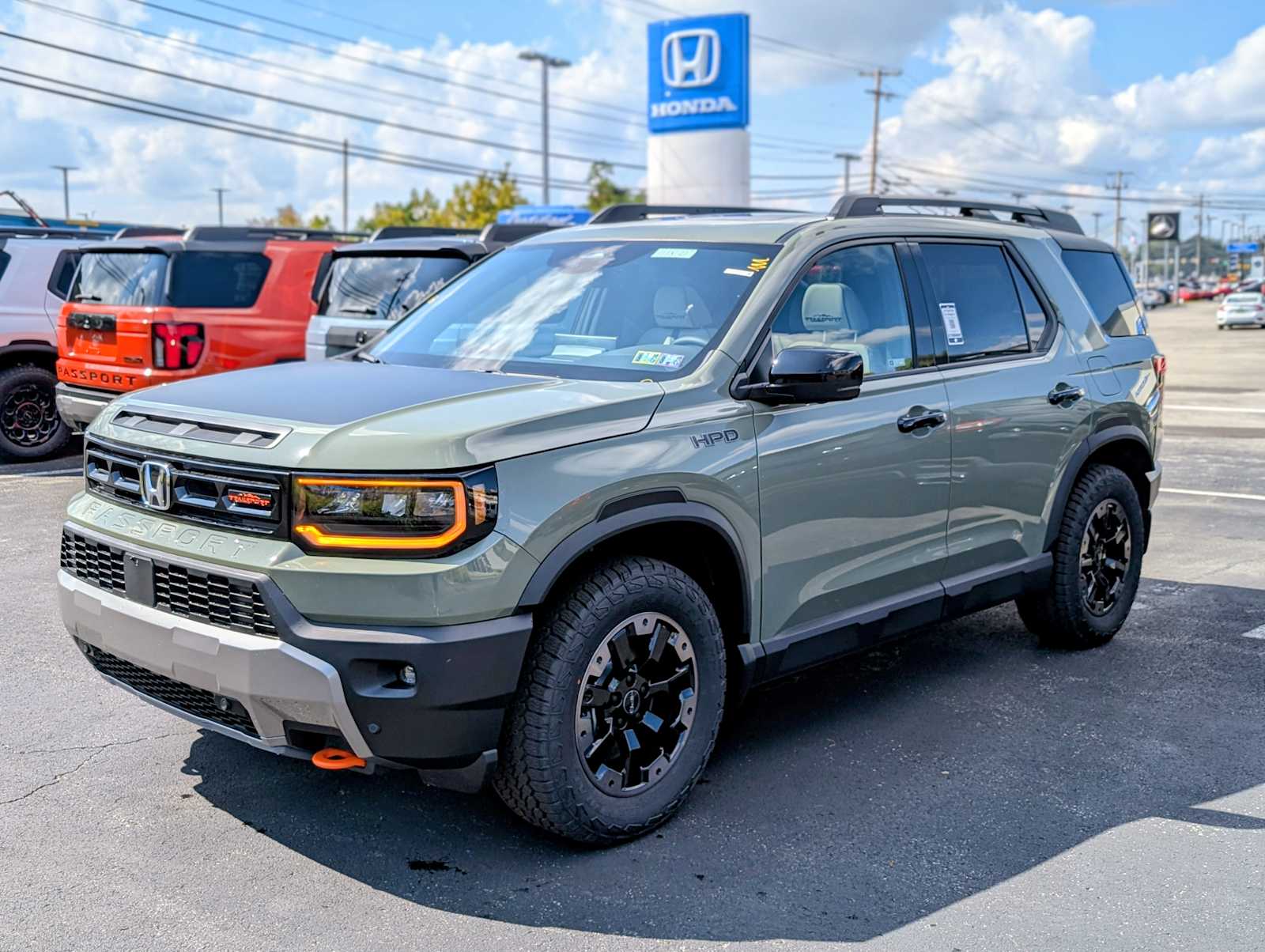 New 2026 Honda Passport TrailSport Elite in Ash Green Metallic