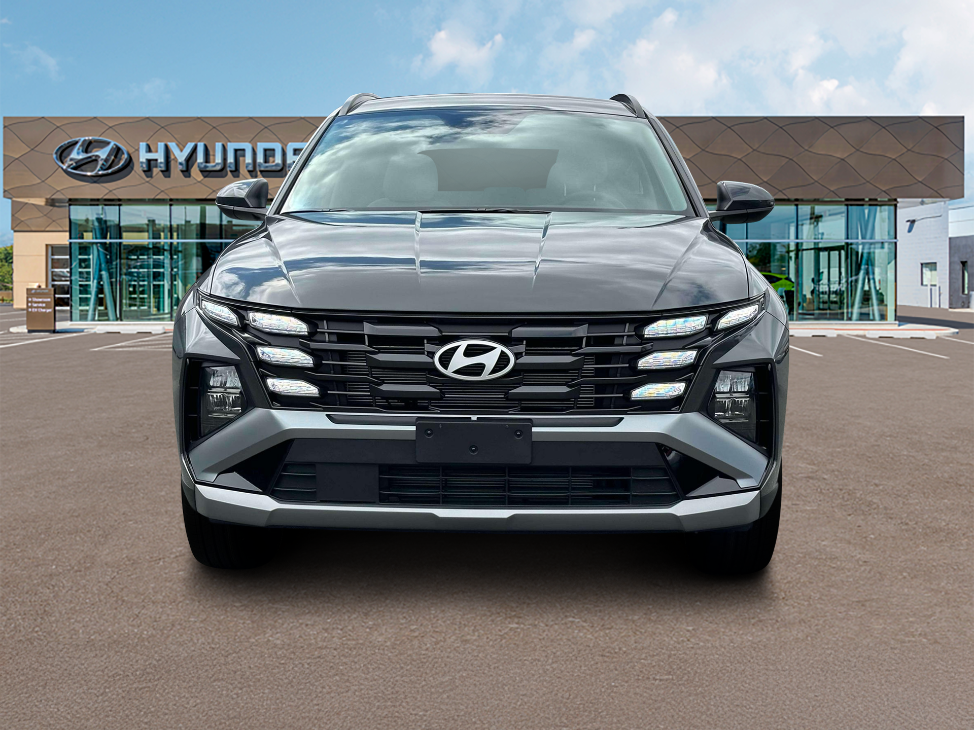 New 2025 Gray Hyundai SEL FWD image 12