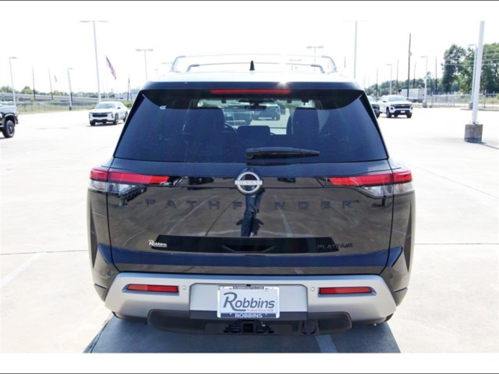 2025 Nissan Pathfinder Platinum Black at Robbins Nissan