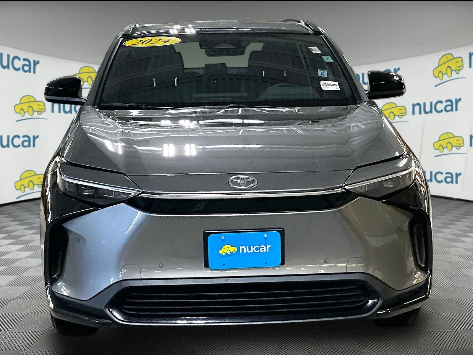 Used 2024 Toyota bZ4X XLE with VIN JTMABACA6RA089671 for sale in North Attleborough, MA