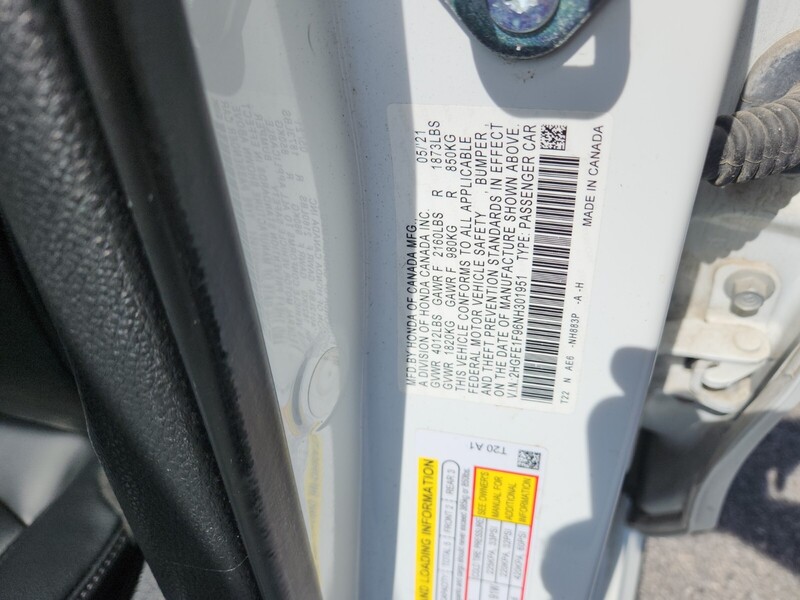 2022 Honda Civic Touring photo 12