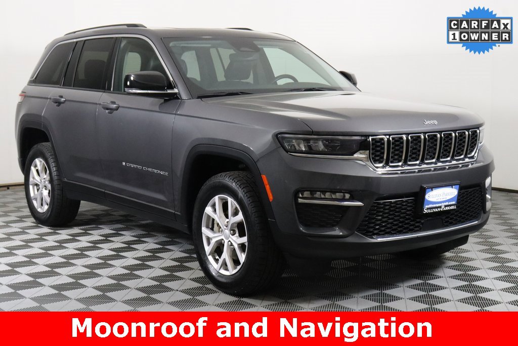 Used 2022 Gray Jeep Limited image 1
