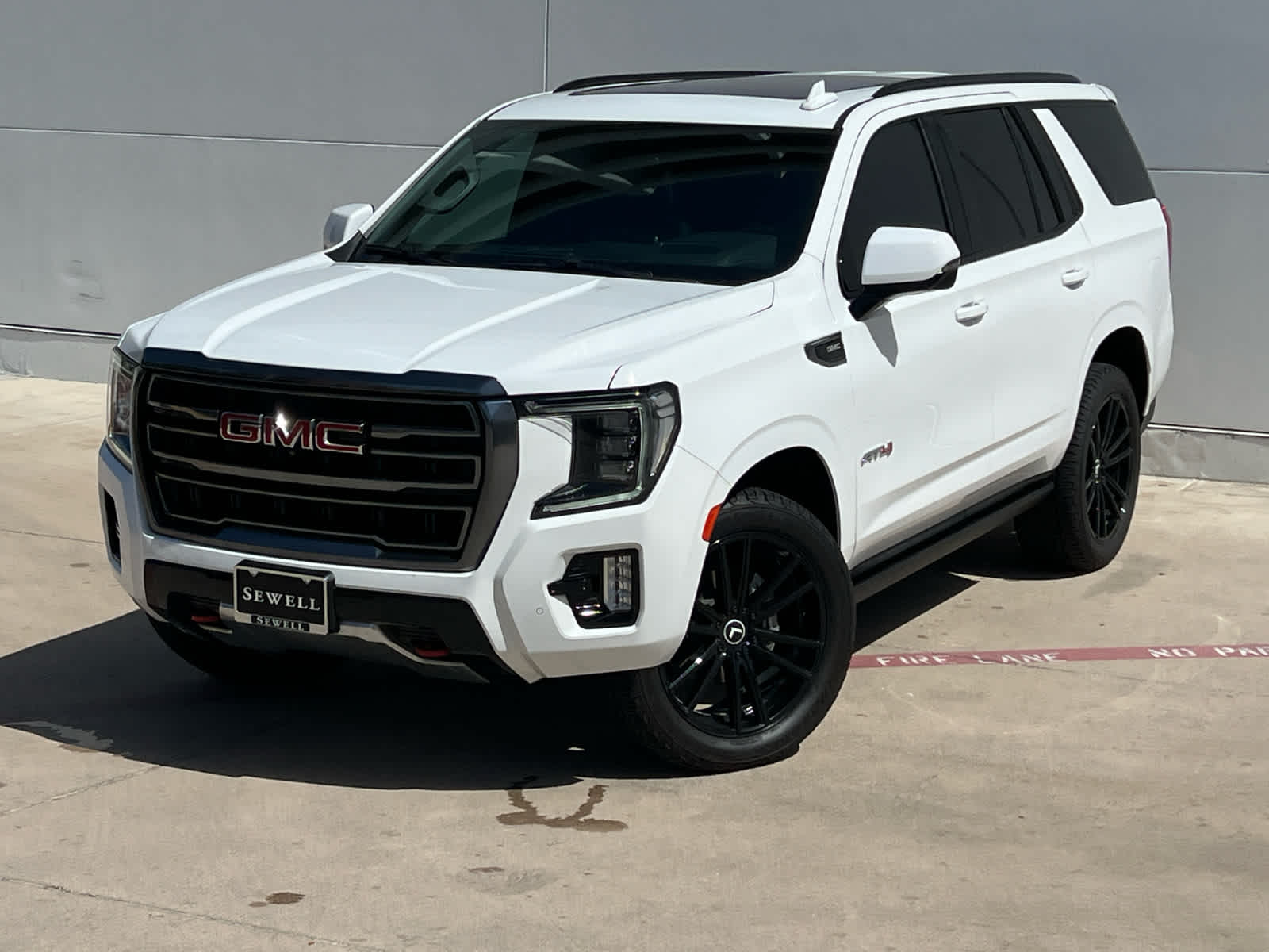 Used 2023 Summit White GMC AT4 image 1