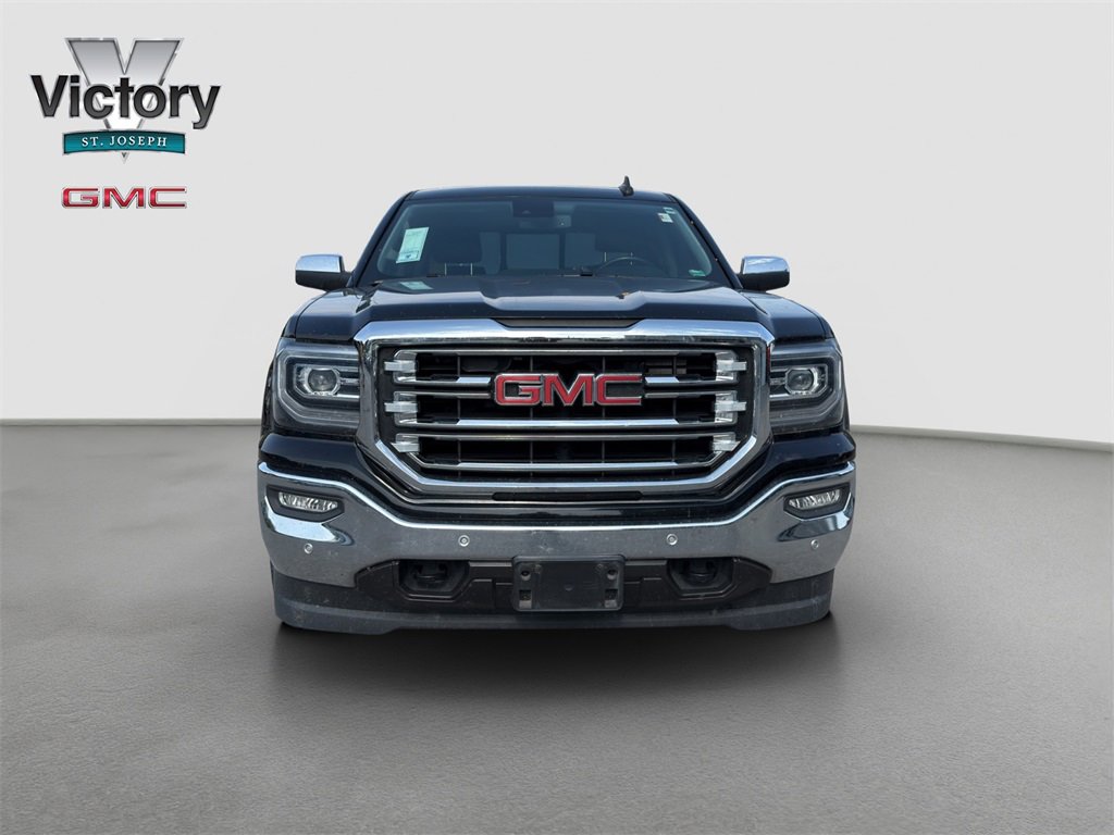 Used 2018 GMC Sierra 1500 SLT with VIN 3GTU2NEC4JG438223 for sale in Kansas City