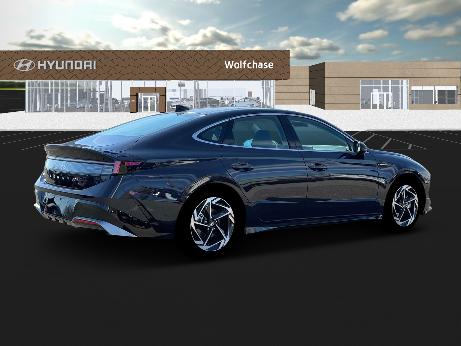 New 2025 Blue Hyundai SEL Convenience image 8