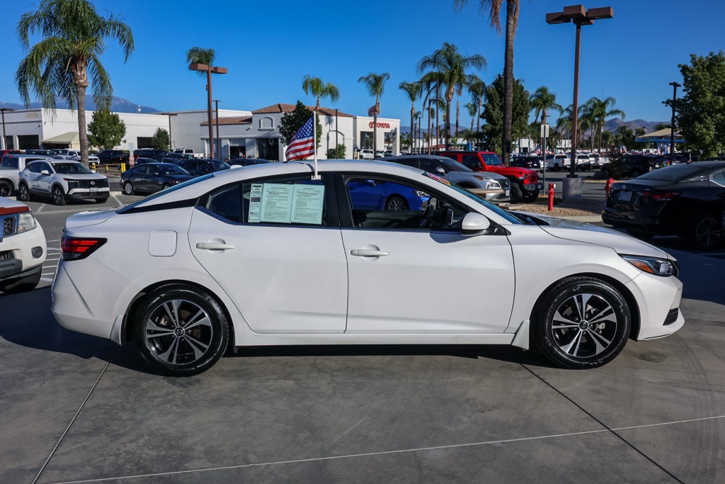 Used 2022 Nissan Sentra SV with VIN 3N1AB8CV6NY297487 for sale in Hemet, CA