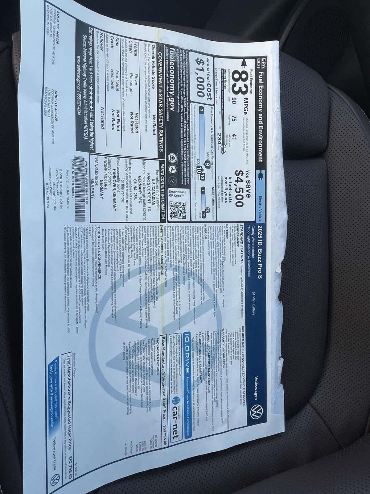 2025 Volkswagen ID. Buzz PRO S - Photo 20