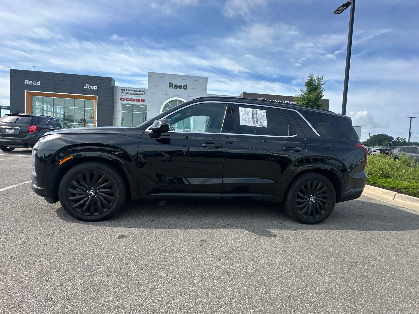 Certified 2024 Hyundai Palisade Calligraphy Night Edition with VIN KM8R7DGE2RU712636 for sale in Kansas City