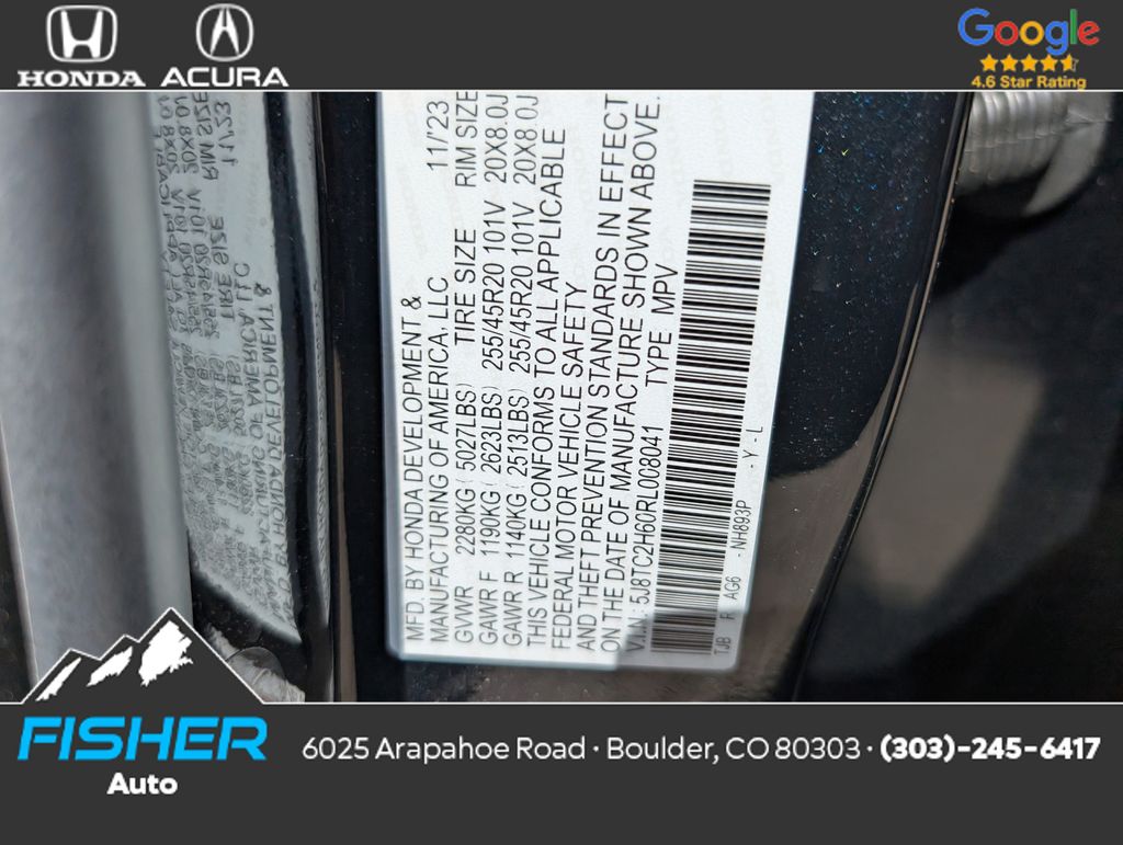 Certified Used 2024 Majestic Black Pearl Acura A-Spec Package image 1