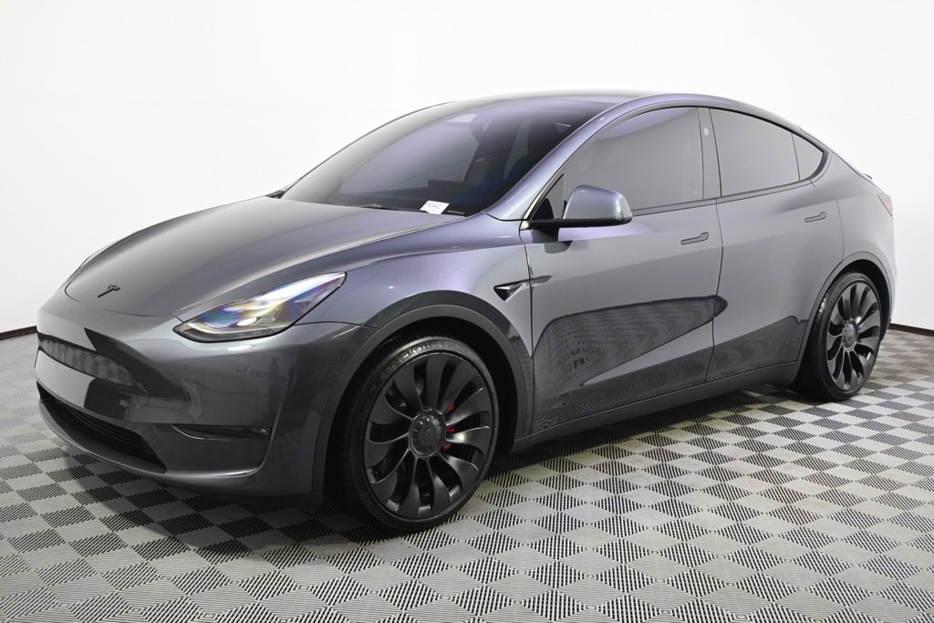Used 2023 Tesla Model Y Performance with VIN 7SAYGDEF5PF874412 for sale in Minneapolis, Minnesota