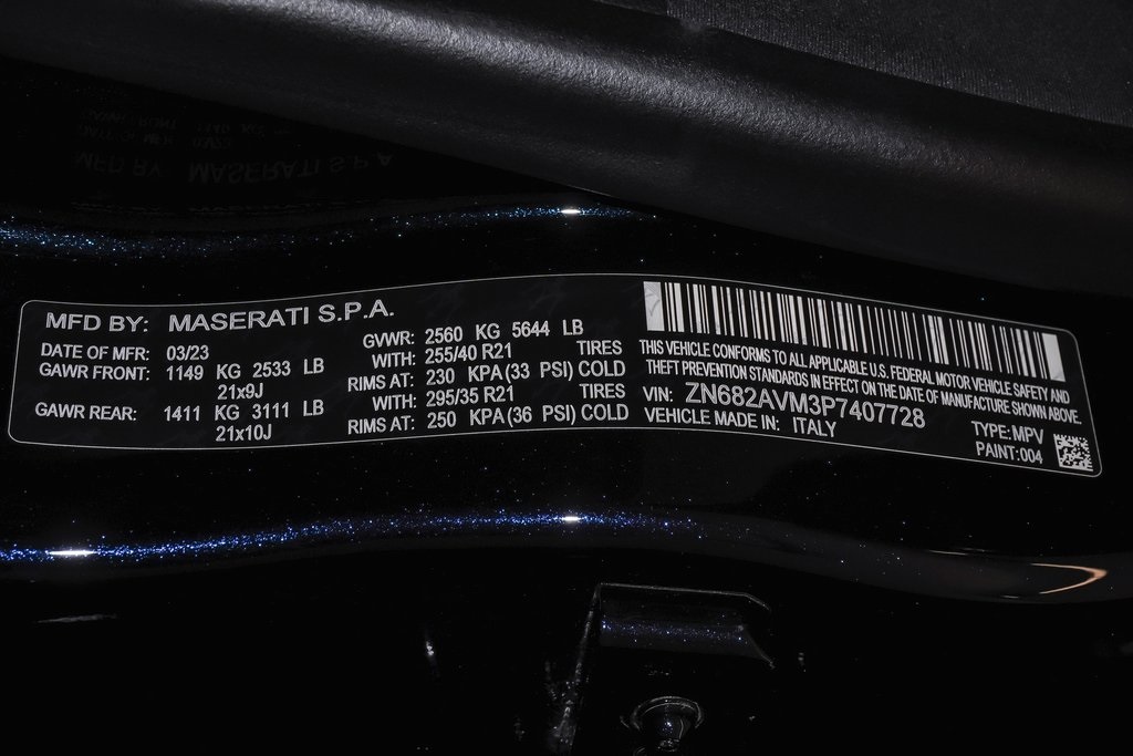 2023 Maserati Grecale Modena PrimaSerie photo 28