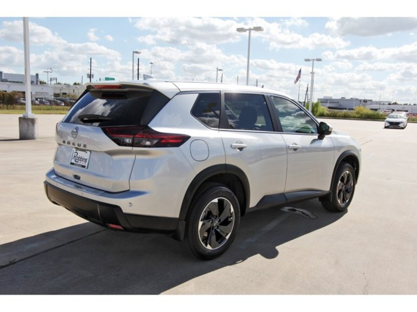 2025 Nissan Rogue SV Silver at Robbins Nissan
