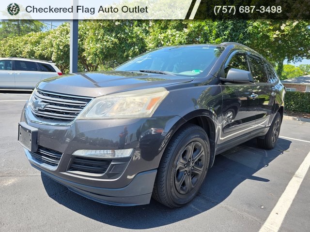 Used 2015 Chevrolet Traverse LS with VIN 1GNKVFKD8FJ241568 for sale in Virginia Beach, VA