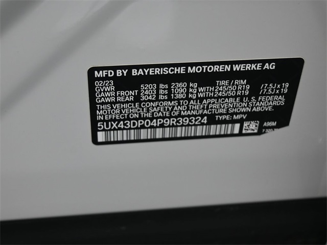 2023 Bmw X3 sDrive30i photo 13