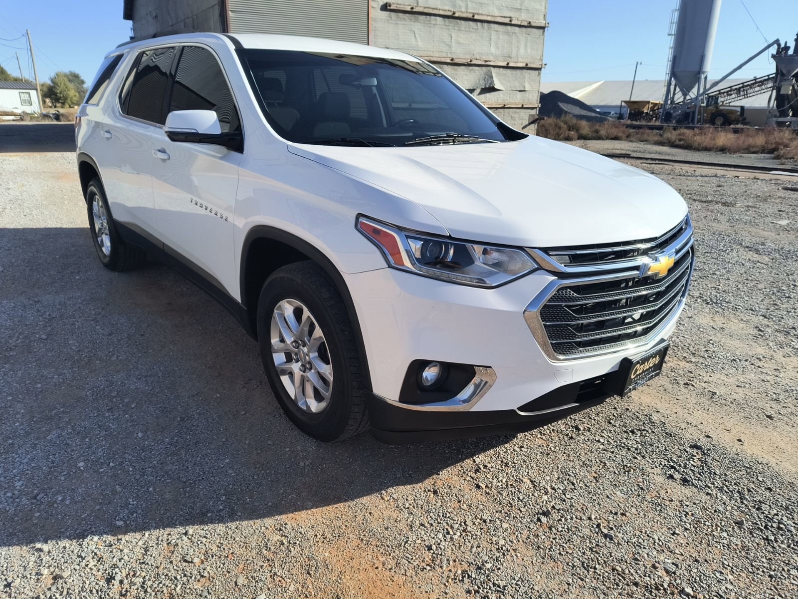 Used 2019 Chevrolet Traverse 1LT with VIN 1GNERGKW0KJ220376 for sale in Okarche, OK