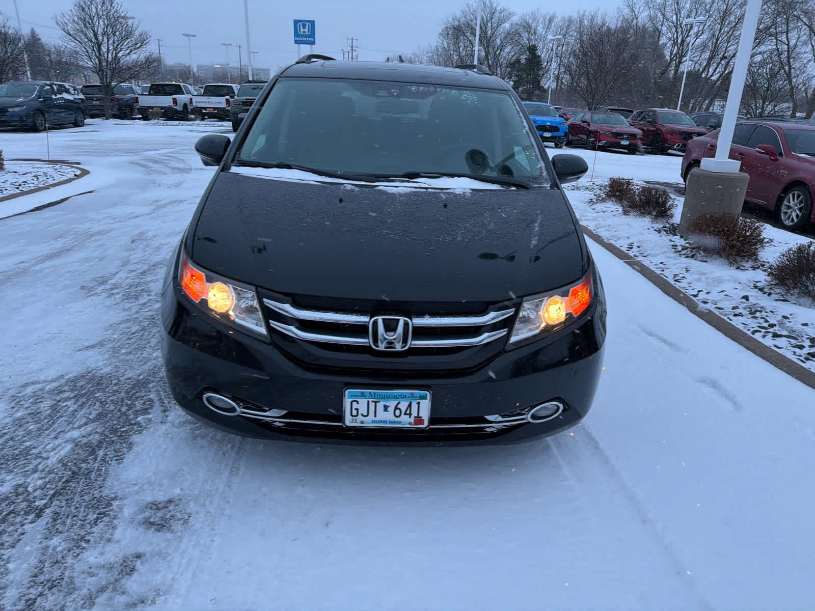 Used 2015 Honda Odyssey Touring with VIN 5FNRL5H91FB124559 for sale in Hopkins, MN