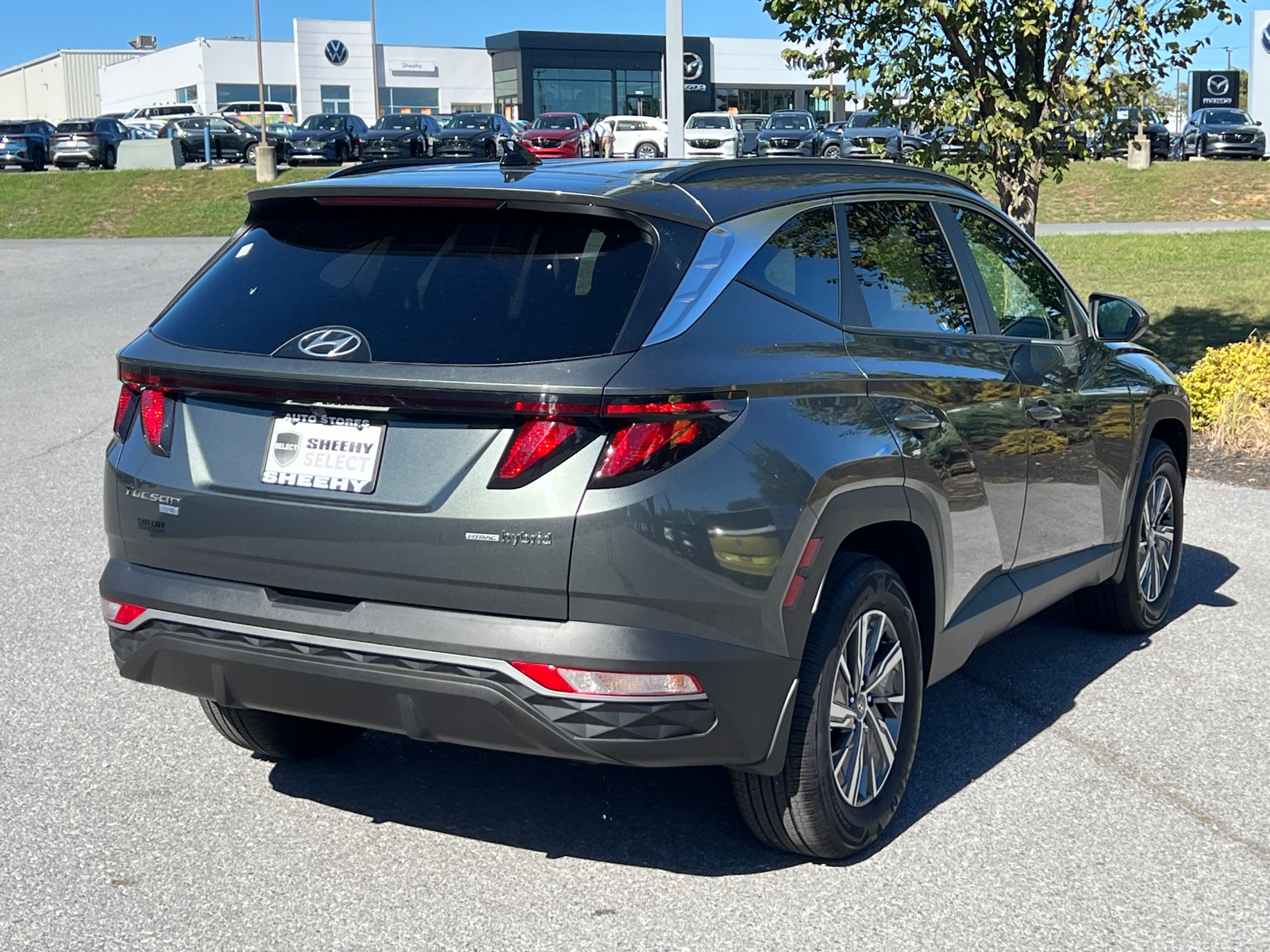2024 Hyundai Tucson Hybrid Blue photo 3