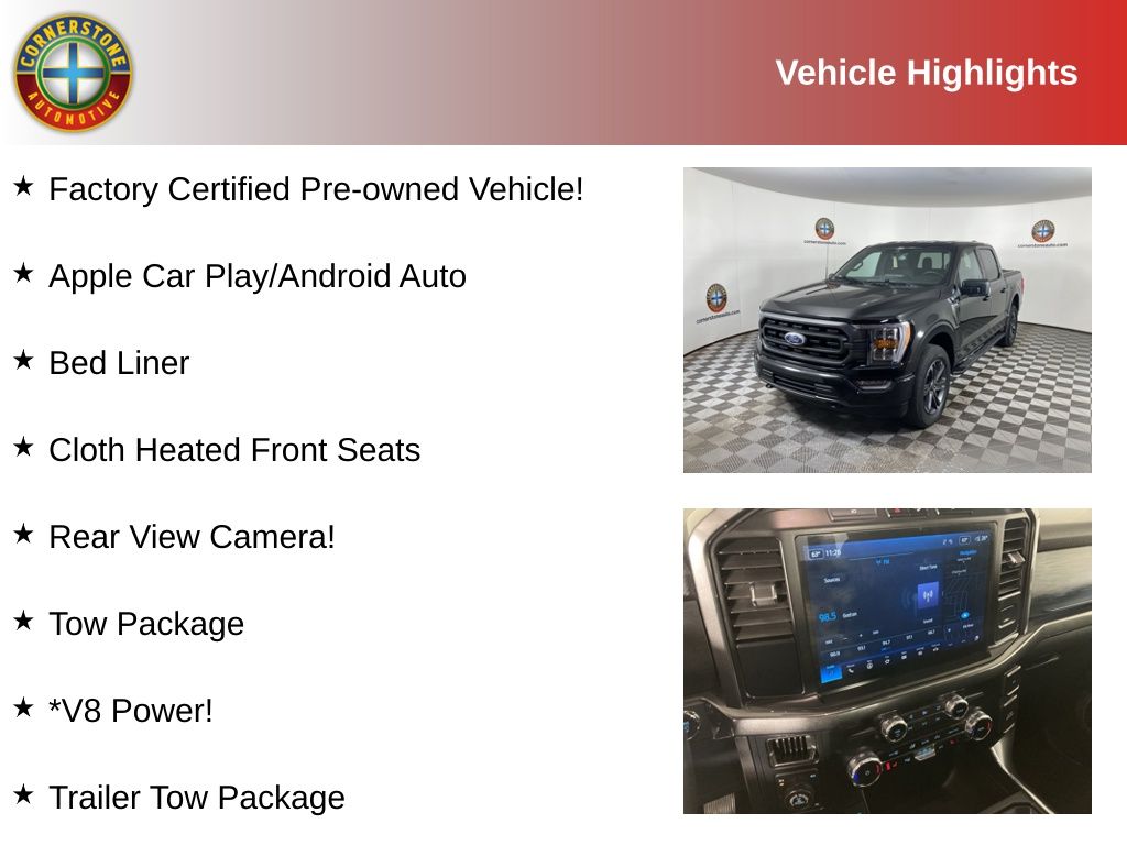 Used 2023 Ford F-150 XLT with VIN 1FTFW1E58PKD14853 for sale in Elk River, Minnesota