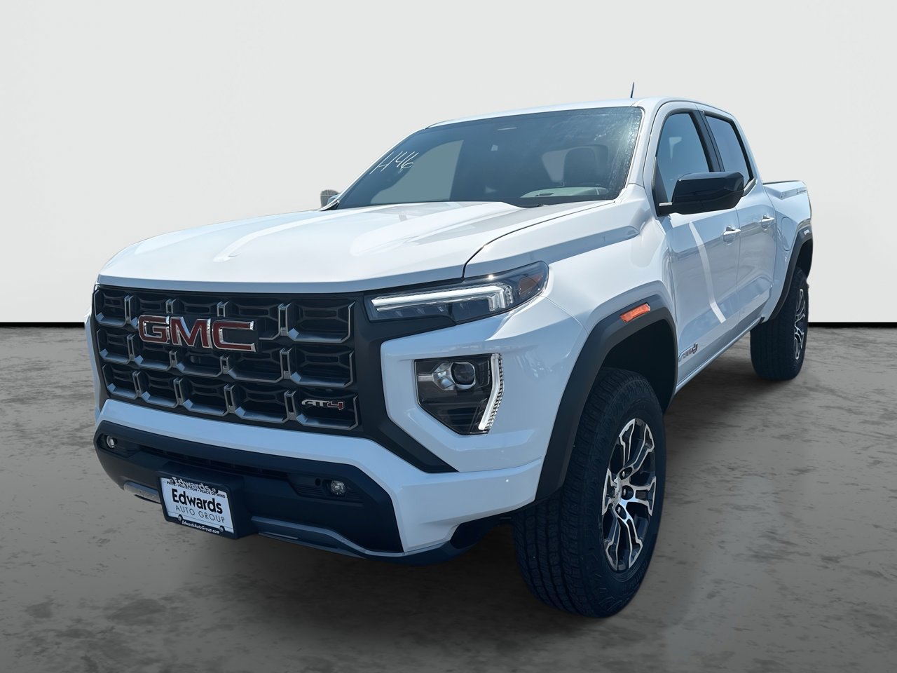 New 2025 Summit White GMC AT4 image 1