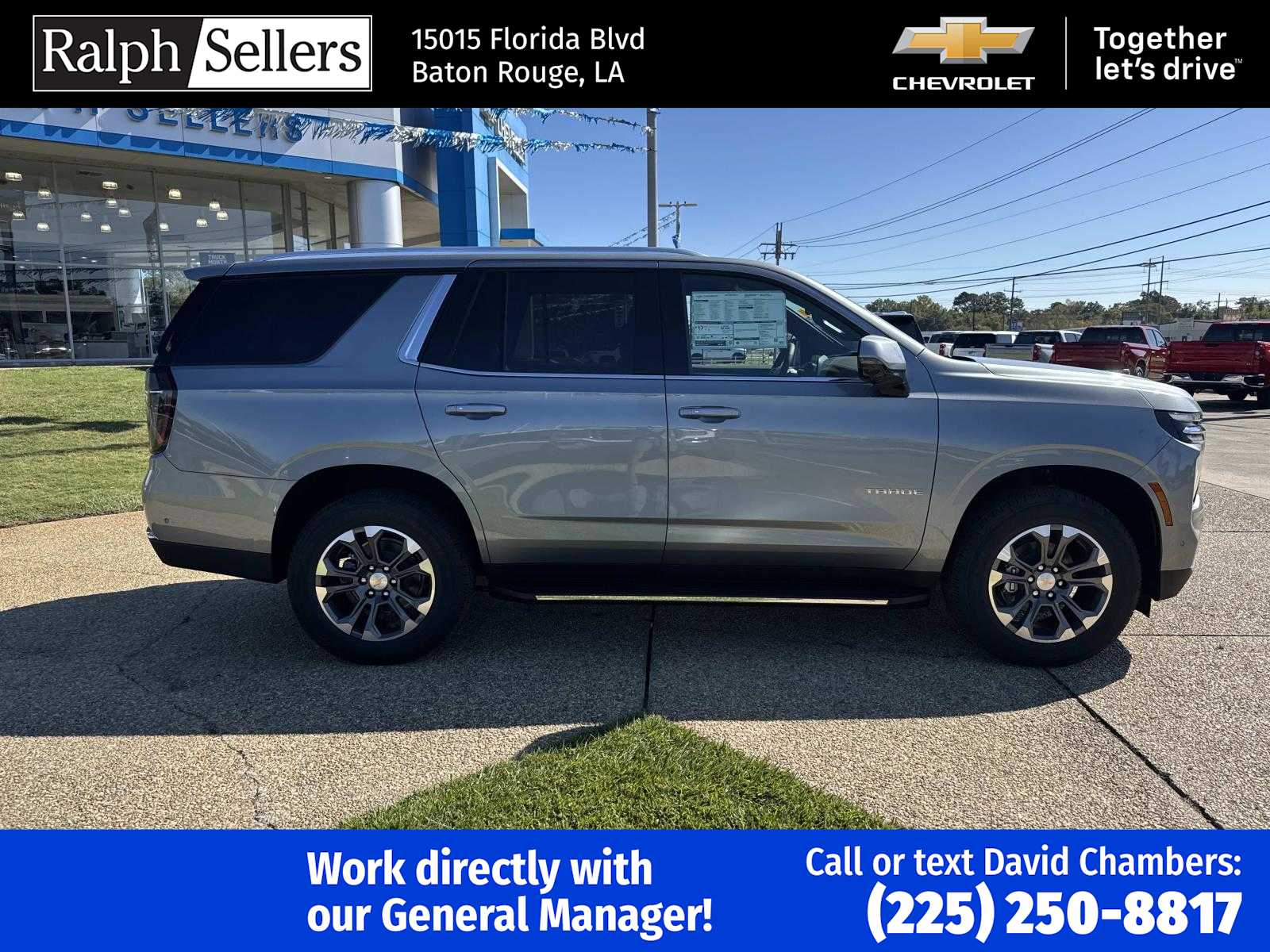 2026 Chevrolet Tahoe LT photo 4