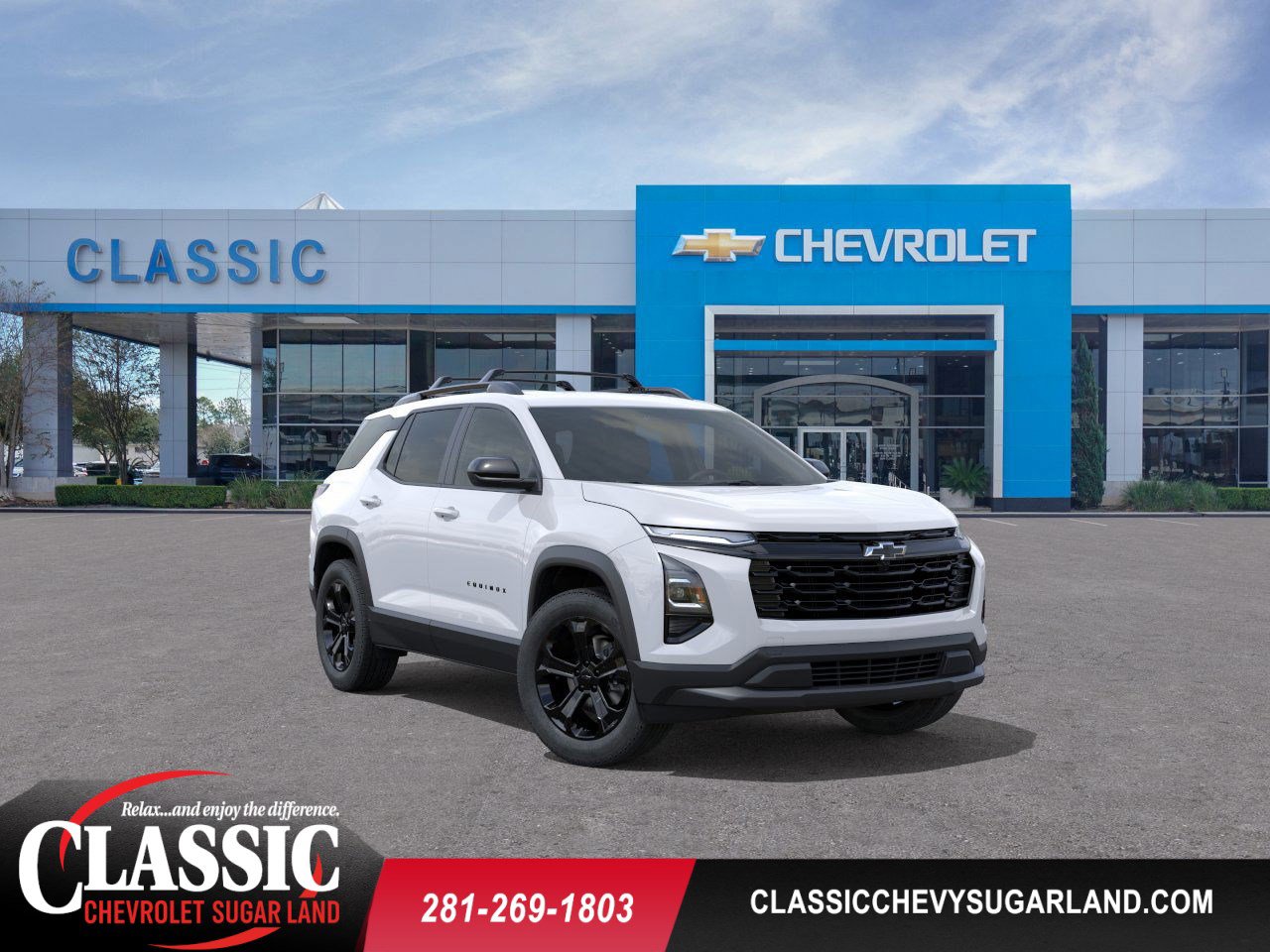 2026 Chevrolet Equinox LT White at Classic Elite Chevrolet Hwy 6