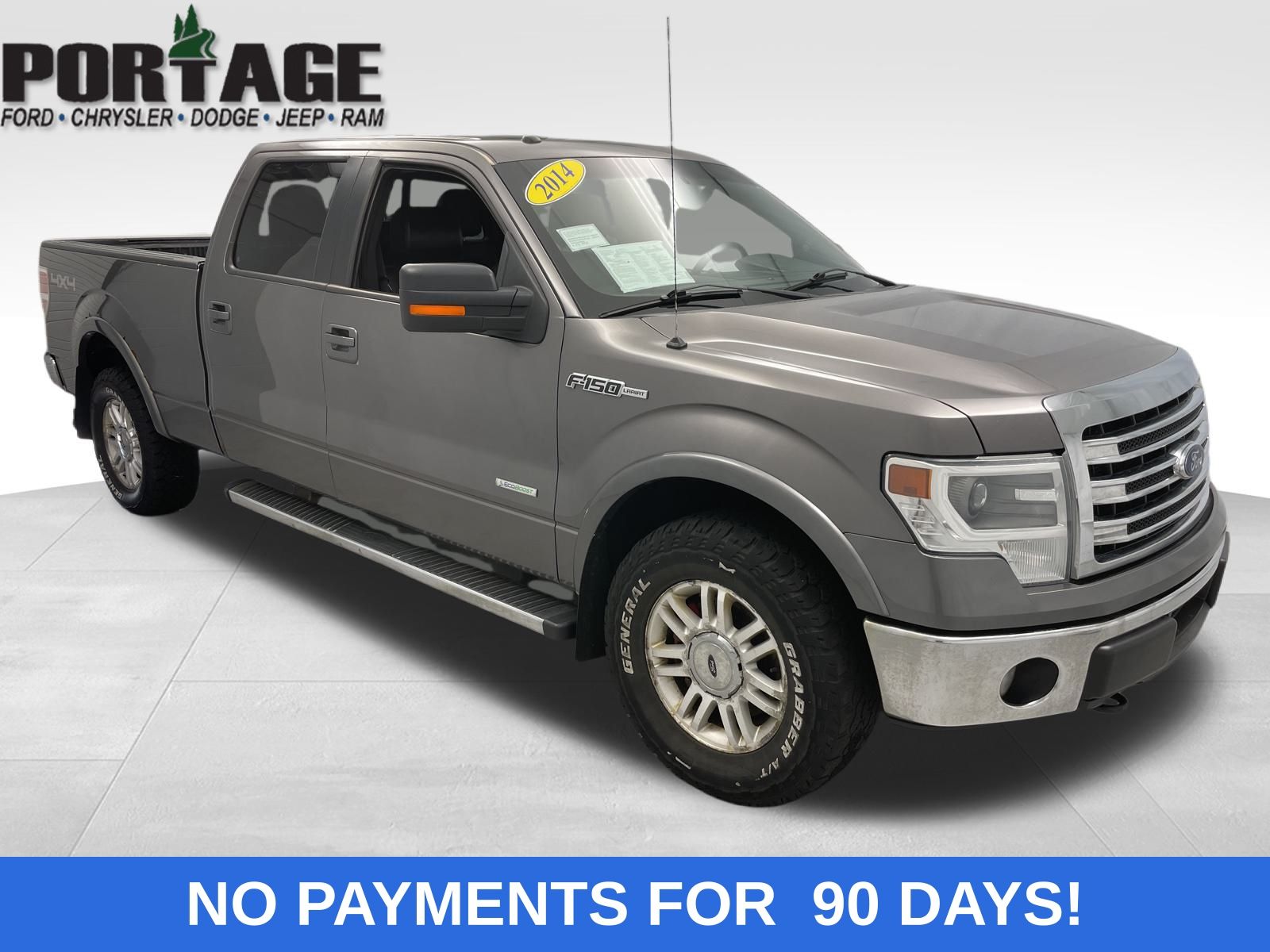 Used 2014 Ford F-150 Lariat with VIN 1FTFW1ET5EKD54769 for sale in Portage, WI