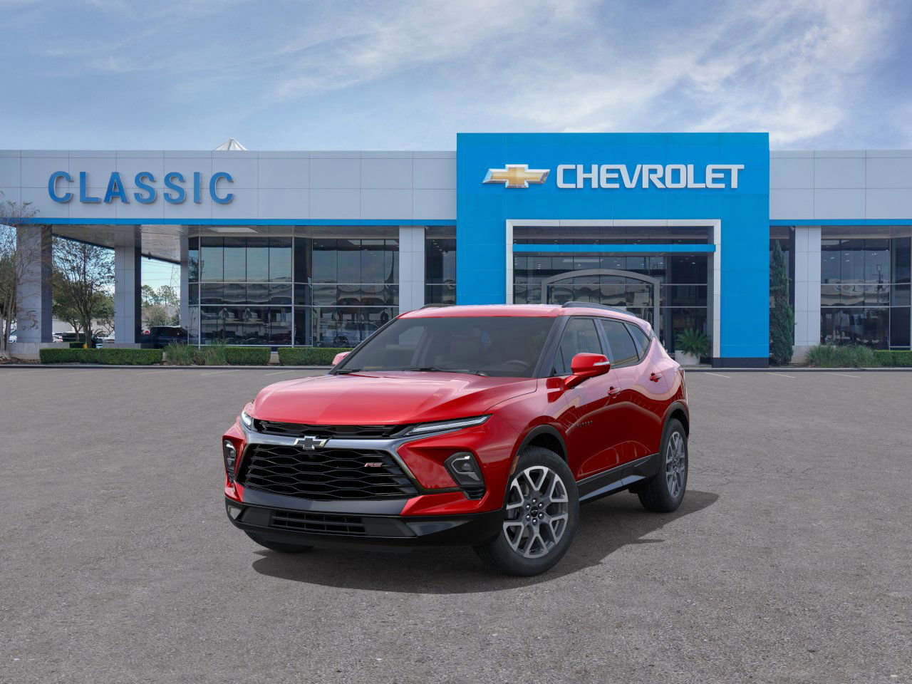 2025 Chevrolet Blazer RS Red at Robbins Nissan