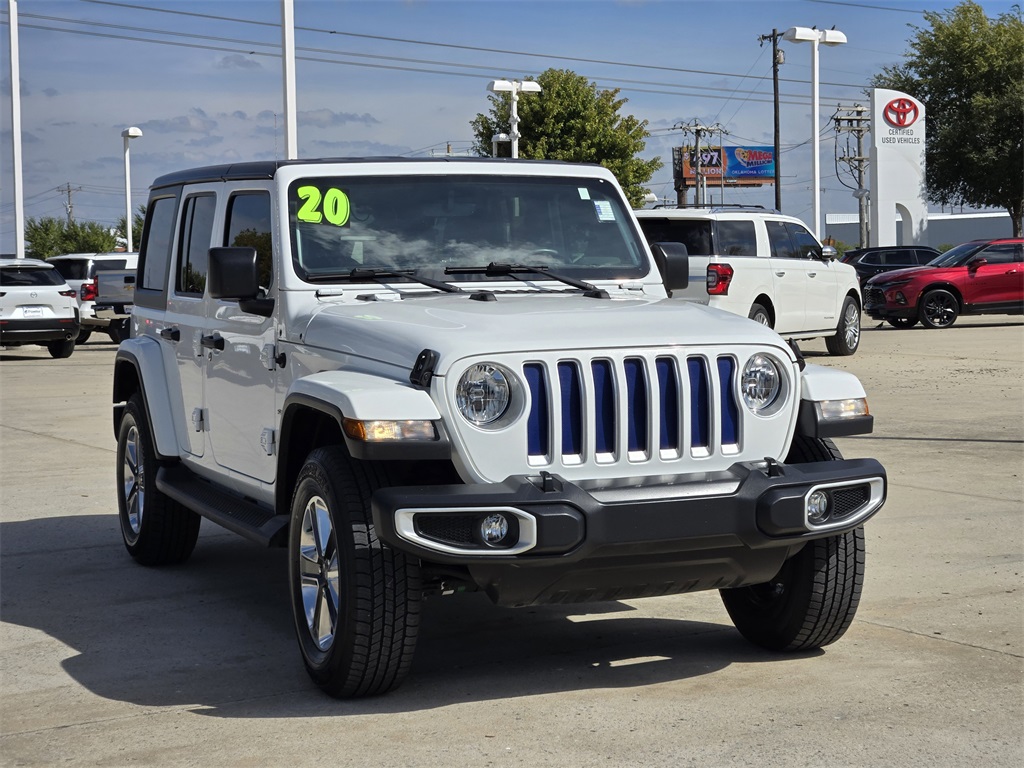 2020 Jeep Wrangler Unlimited Sahara photo 3