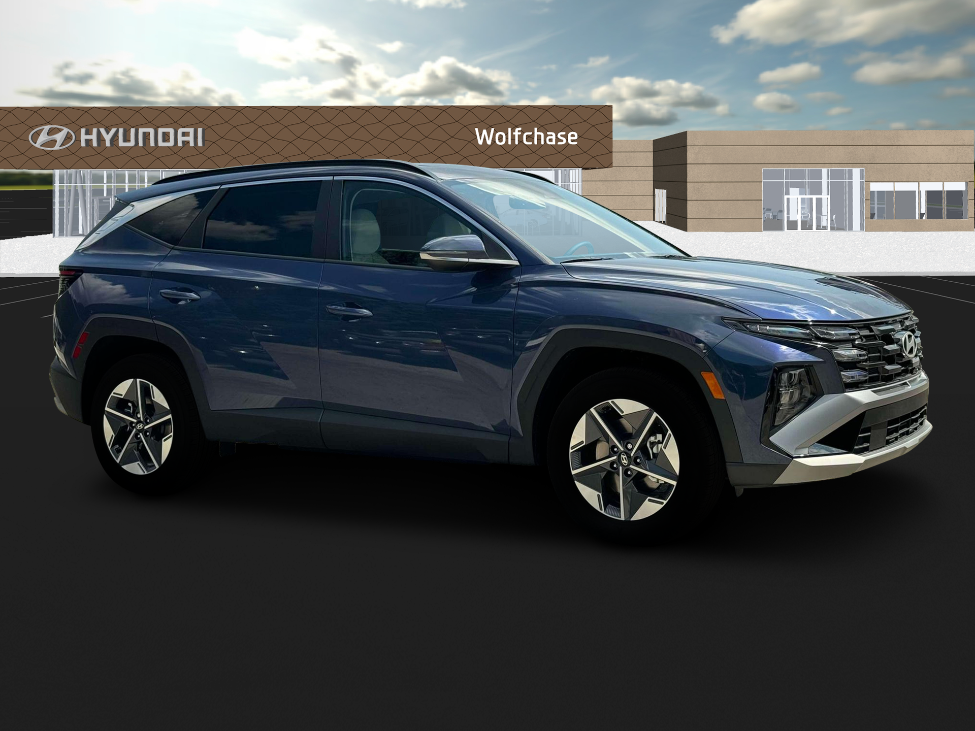 New 2025 Blue Hyundai SEL Convenience AWD image 10