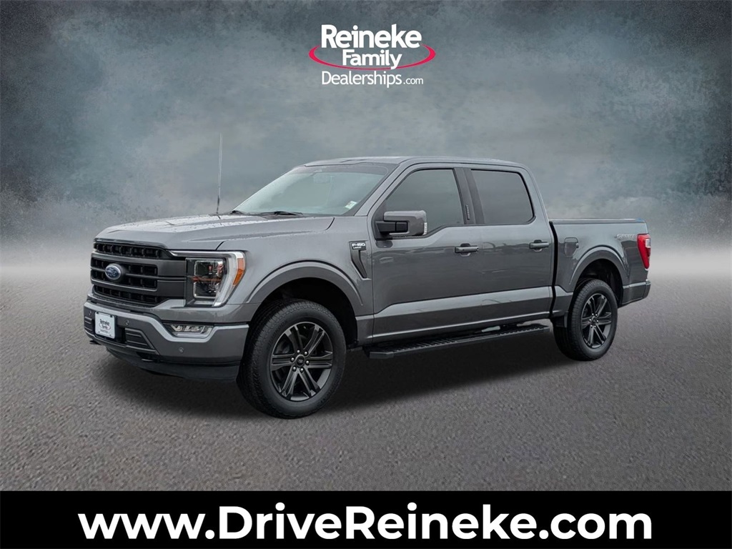 Used 2022 Gray Ford Lariat image 1