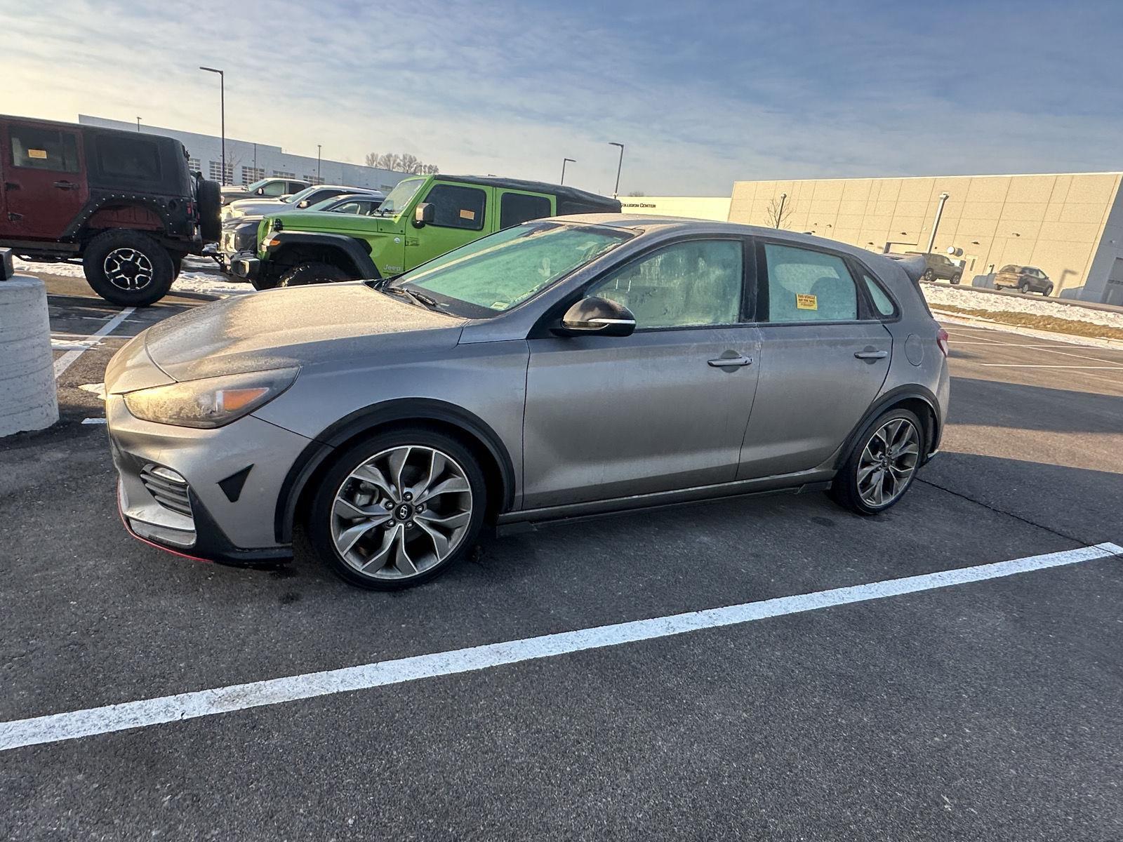 Used 2020 Hyundai Elantra GT GT N Line with VIN KMHH55LC7LU139218 for sale in Kansas City
