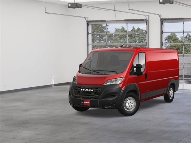 New 2025 Flame Red Clear-Coat Exterior Paint RAM Low Roof image 1